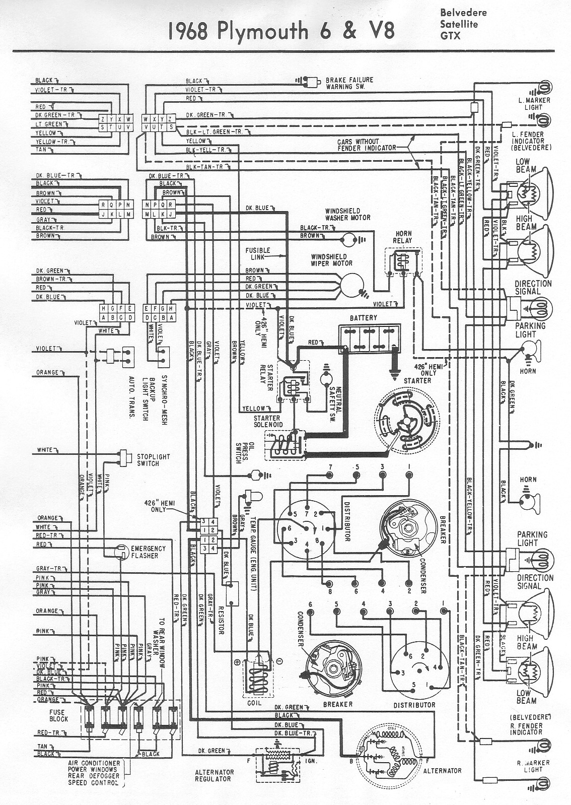 235c 6 Volt Positive Ground Wiring Diagram For Chrysler Wiring Library