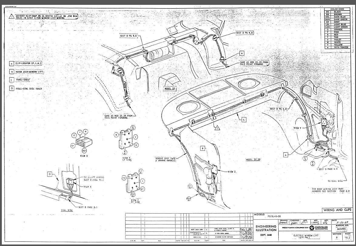 Plymouth Cuda Wiring Diagram