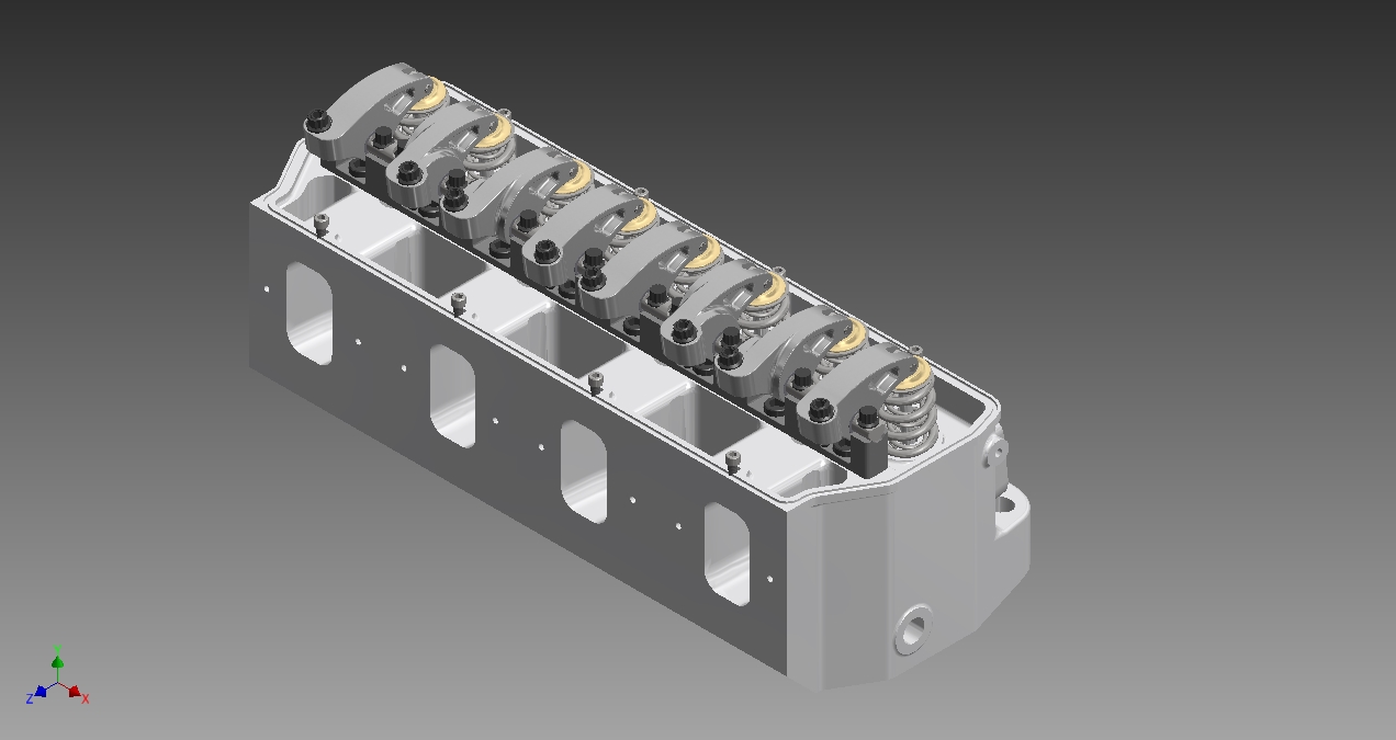 Big Block Mopar Cylinder Head Prototype Design Project - Moparts Forums