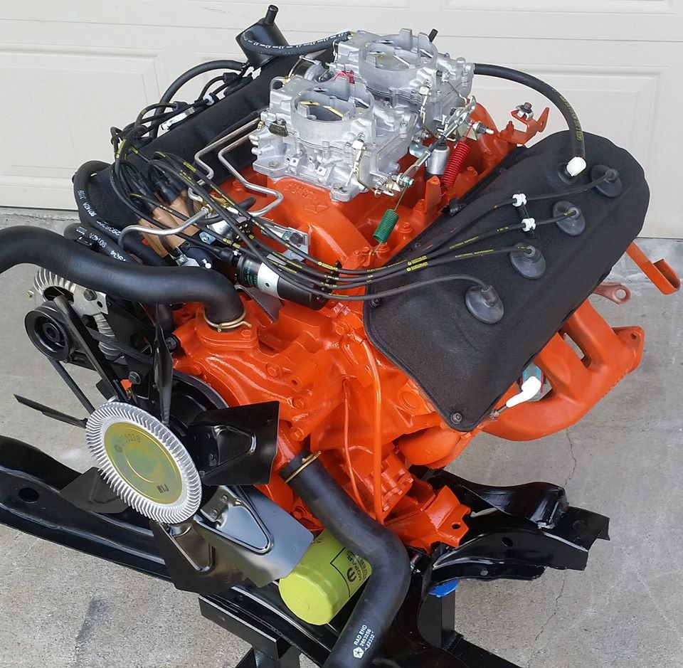 Rattle can or automotive paint for engine?? - Moparts Forums