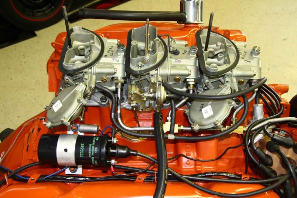 440 Six Pack fuel line Routing - Moparts Forums
