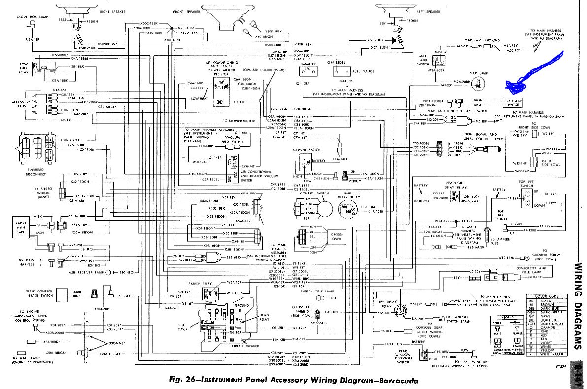 1971 Cuda Wiring Diagram | schematic and wiring diagram