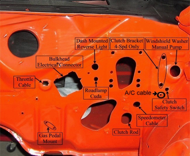 Routing of speedo cable for 68-70 Bbody with 4speed ... 1968 plymouth roadrunner wiring diagram 