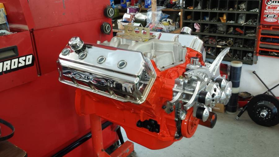 Rattle can or automotive paint for engine?? - Moparts Forums