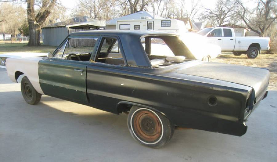 1967 PLYMOUTH BELVEDERE II VIN: WA86126976 NHRA A/SA DRAG CAR