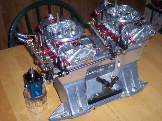 NEW BARRY GRANT CARBURETOR MODIFIED FLOAT,TUNNEL RAM,S.