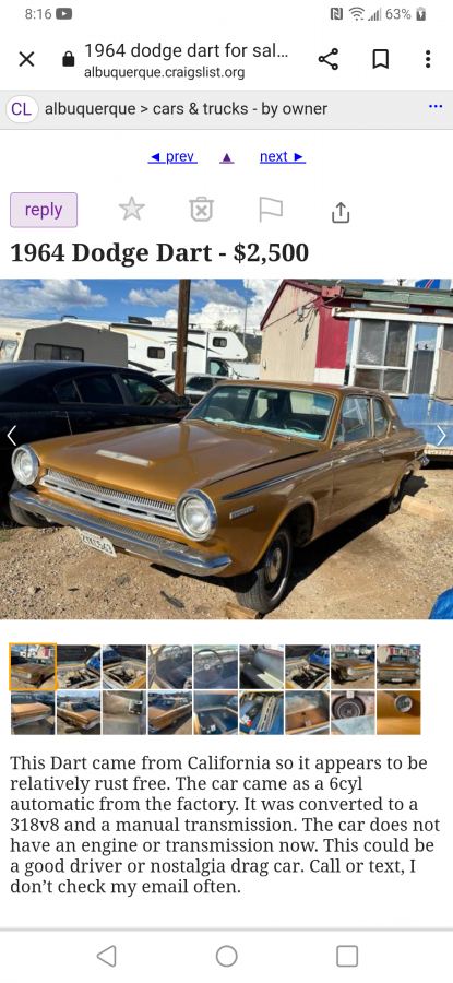 1964 dart 2500.00 Moparts Forums