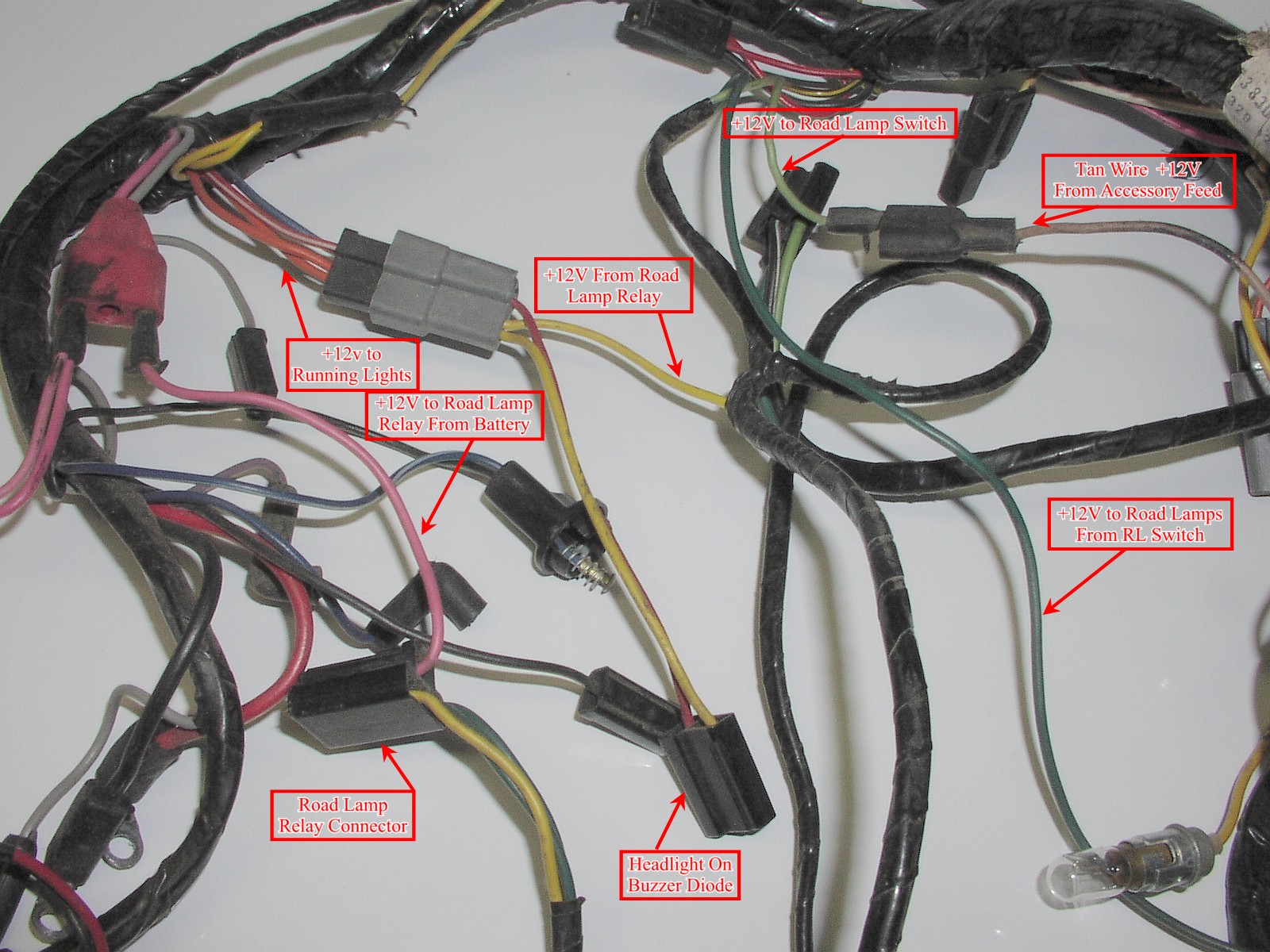 What's the difference between a 70-71 cuda fog relay ... 1970 cuda dash wiring harness 