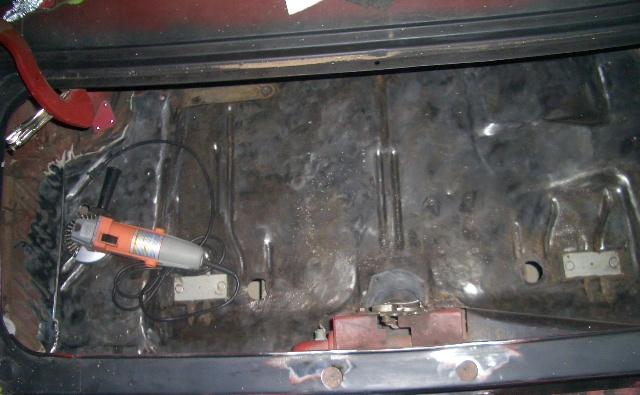 Attached picture 5202428-trunkfloorstripped.jpg