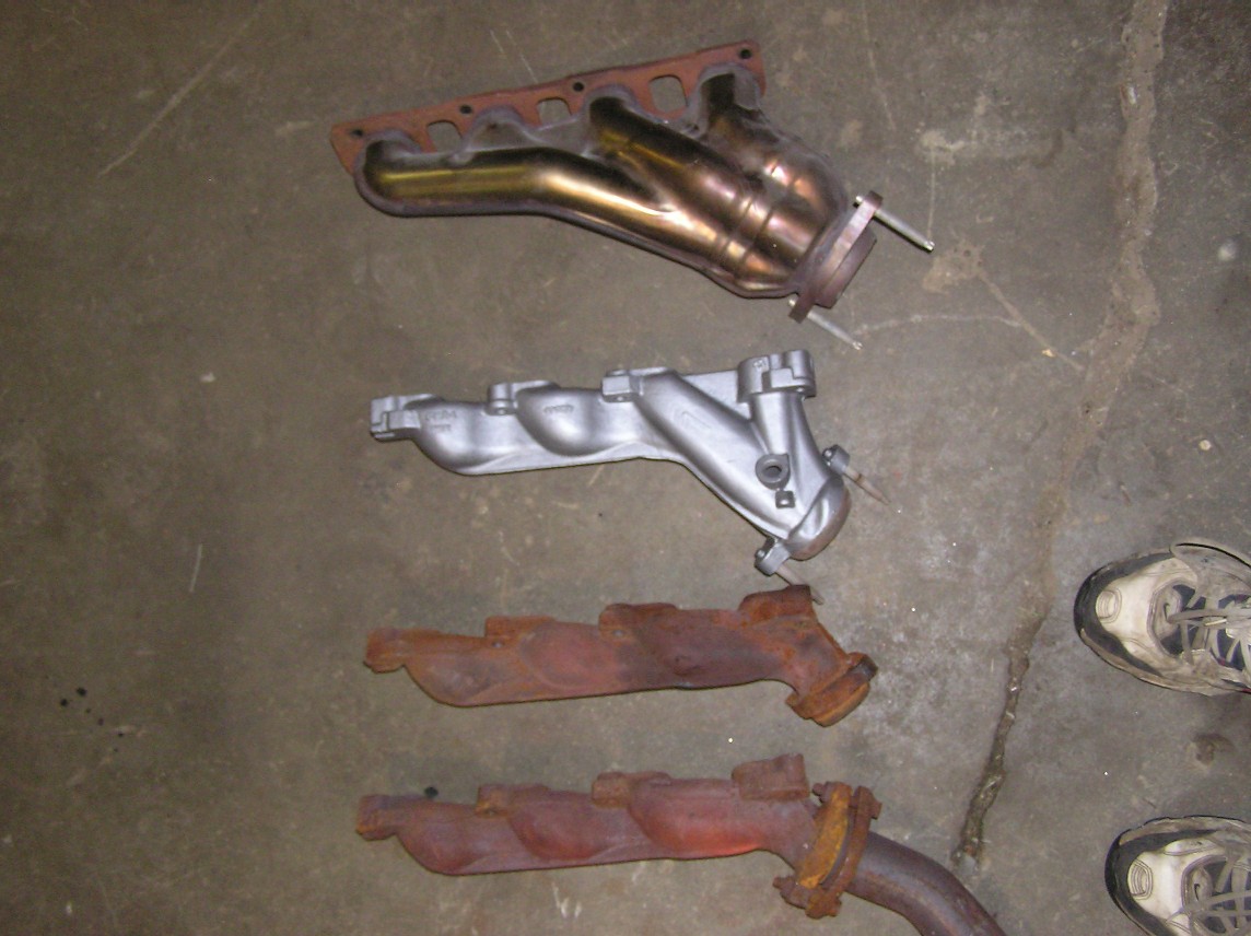 5.7 Hemi swap / Cuda, exhaust manifolds that may work? - Moparts Forums