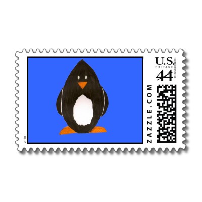 Attached picture 6381225-penguin_stamp.jpg