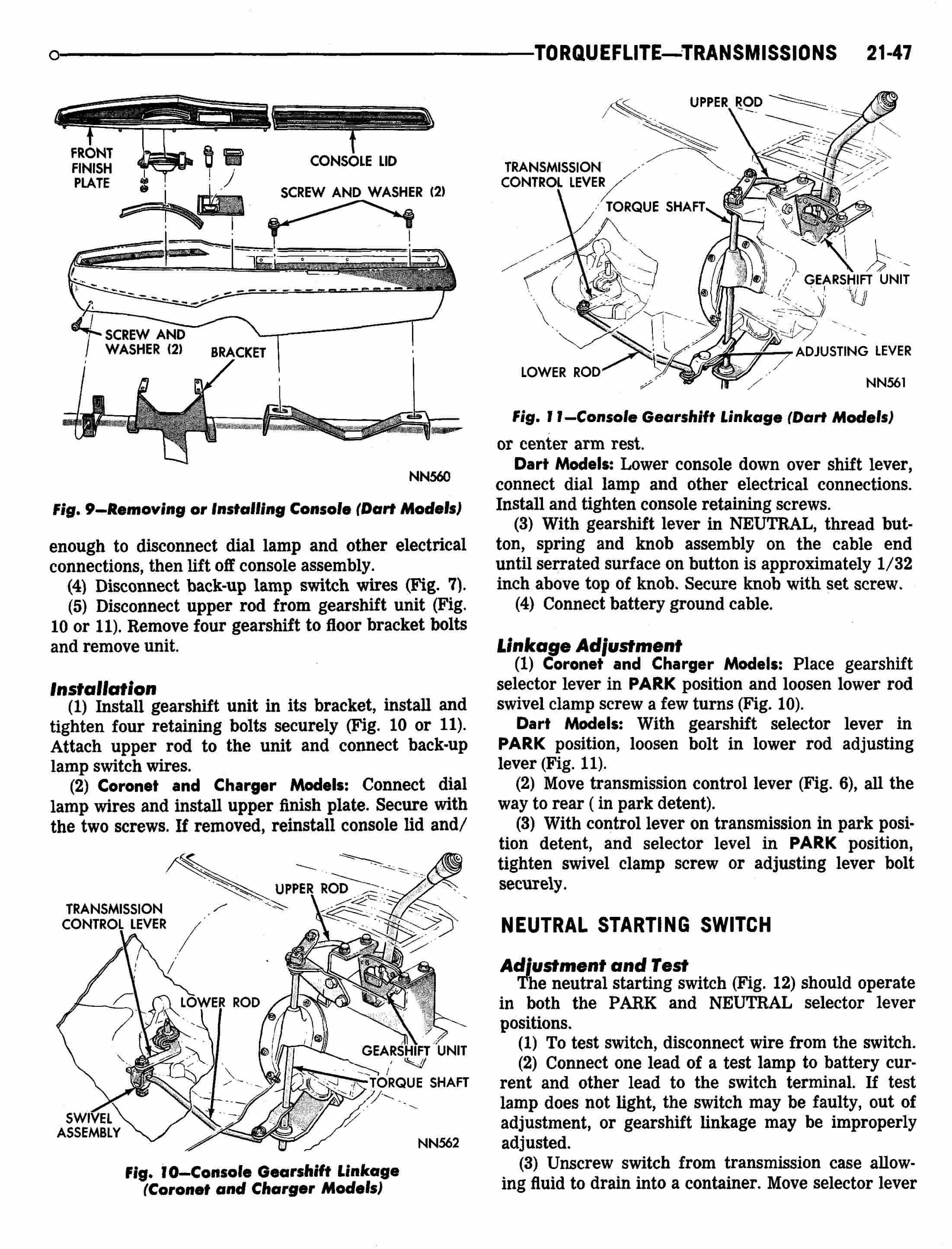 A904/727 automatic floor shifter linkage question..... - Moparts Forums