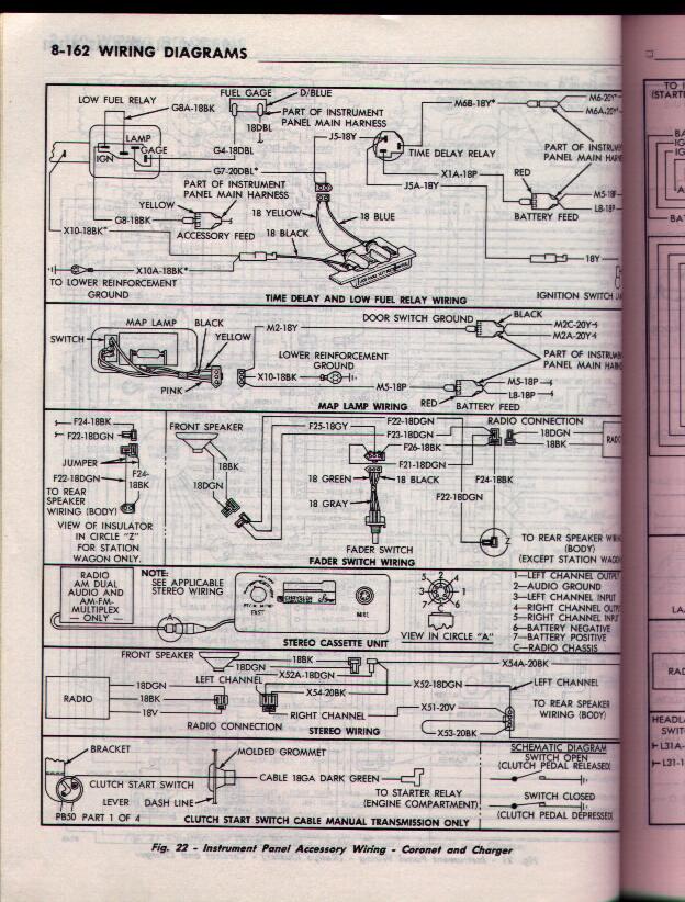 70 challenger rtse fuel gauge wiring - Moparts Forums