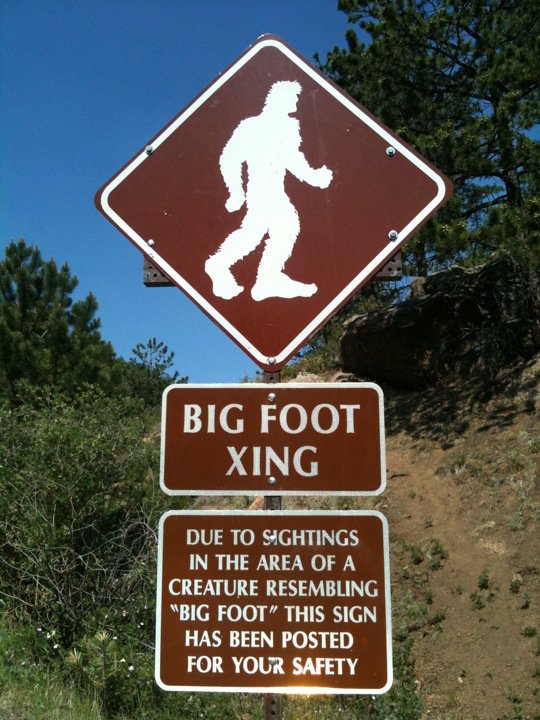 Attached picture 7353839-Pikes_peak_highway_big_foot.jpg