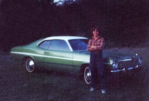 Attached picture 7470855-Scott1980withmyfirstcar,1973PlymouthGoldDuster318(2).jpg