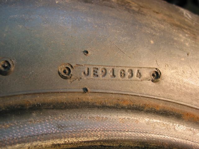 Goodyear Polyglas tire date code - Moparts Forums