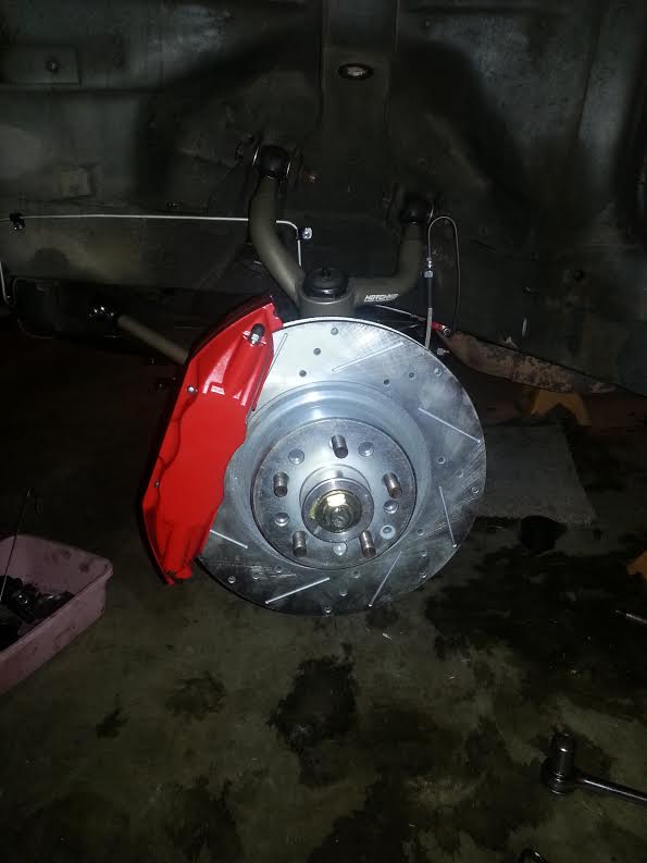 Attached picture 8378841-frontbrakewithrotors.jpg